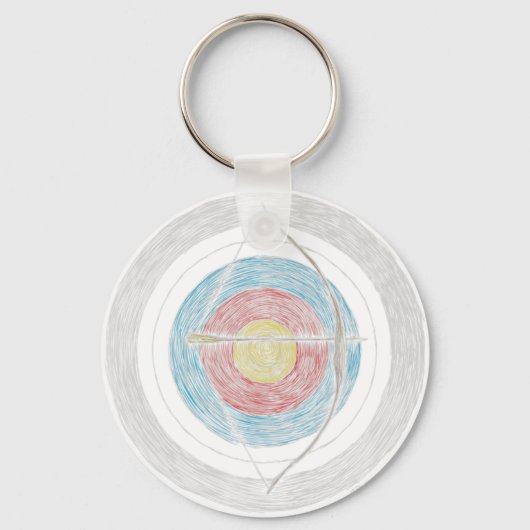 アーチェリー キーホルダー (正面)