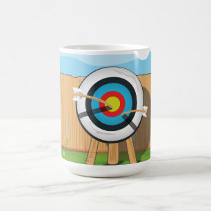 アーチェリー コーヒーマグカップ