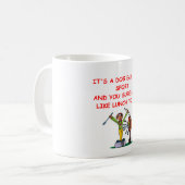 アーチェリー コーヒーマグカップ (正面左)