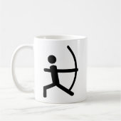 アーチェリー コーヒーマグカップ (左)