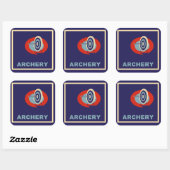 アーチェリー スクエアシール (シート)