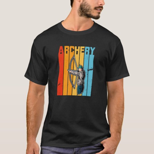 アーチェリー スポーツ射撃 スポーツアーチェリー 8 Tシャツ (正面)