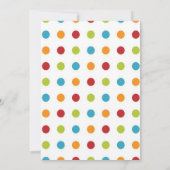 アーチェリー パーティー ご招待 招待状 (裏面)