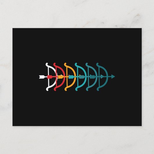 アーチェリー ポストカード (正面)