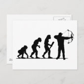 アーチェリー ポストカード (正面/裏面)