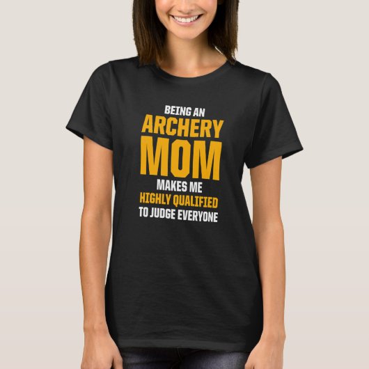 アーチェリー・ママ・マザー Tシャツ (正面)