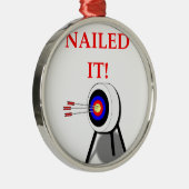 アーチェリー メタルオーナメント (右)