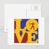 アーチェリー・ラブ ポストカード (正面/裏面)