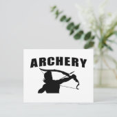 アーチェリー – 男性 ポストカード (スタンド正面)