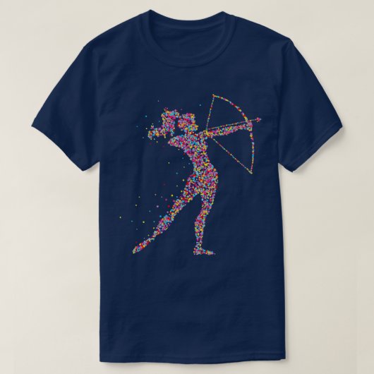 アーチェリー Tシャツ (デザイン正面)