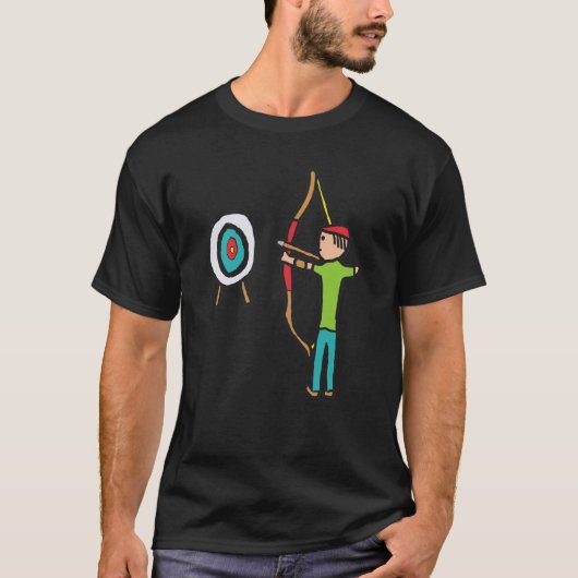 アーチェリー Tシャツ (正面)