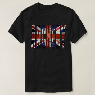 アーチェリーGBの英国国旗のTシャツ Tシャツ