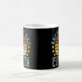 アーチェーおもしろいルパパ父の日射手弓の贈り物 コーヒーマグカップ (中央)