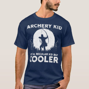 アーチェーカッコいいルデザイン子供へ射手メンウィメンズアーチ Tシャツ