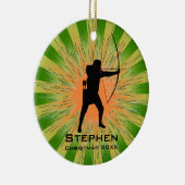 アーチェーパーソナライズされたルオーナメント セラミックオーナメント (右)