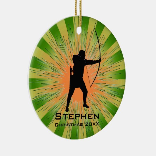 アーチェーパーソナライズされたルオーナメント セラミックオーナメント (右)