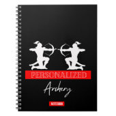 アーチェーパーソナライズされたル手帳 ノートブック (正面)