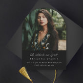 アーチエレガントト写真卒業 招待状