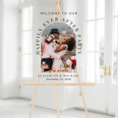 アーチエレガントフォトウェディングレセプションへようこそ アクリルサイン