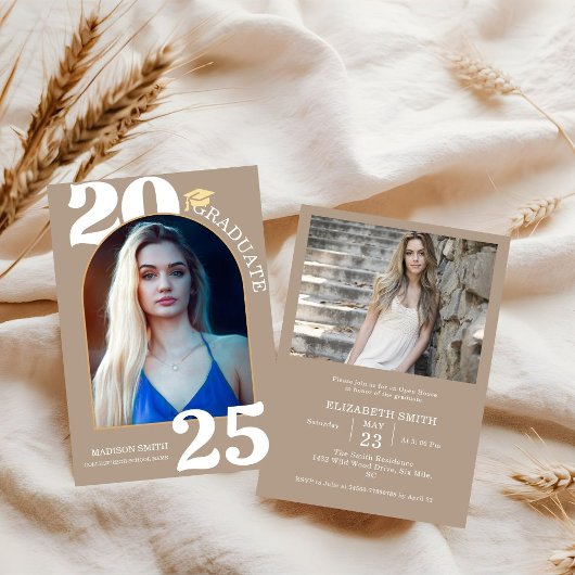 アーチエレガントフォトカレッジ高校卒業 招待状