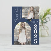 アーチエレガントフォトカレッジ高校卒業 案内状 (スタンド正面)