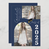 アーチエレガントフォトカレッジ高校卒業 案内状 (正面/裏面)