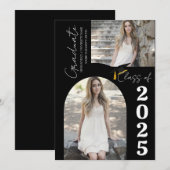 アーチエレガントフォトカレッジ高校卒業 案内状 (正面/裏面)