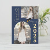 アーチエレガントフォトカレッジ高校卒業 案内状 (スタンド正面)