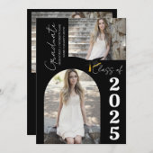 アーチエレガントフォトカレッジ高校卒業 案内状 (正面/裏面)