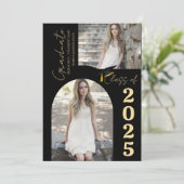 アーチエレガントフォトカレッジ高校卒業 案内状 (スタンド正面)