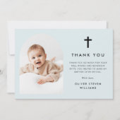 アーチエレガントフォトバプテスマ サンキューカード (正面)