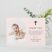アーチエレガントフォトバプテスマ サンキューカード (スタンド正面)