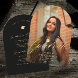 アーチエレガントー写真卒業党 招待状