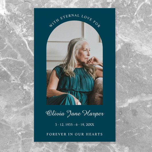 アーチエレガントー葬儀祈りの言葉写真 名刺