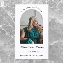 アーチエレガントー葬儀祈りの言葉写真 名刺