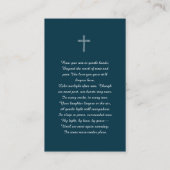 アーチエレガントー葬儀祈りの言葉写真 名刺 (裏面)