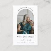 アーチエレガントー葬儀祈りの言葉写真 名刺 (正面)