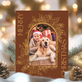 アーチエレガント型テラコッタ金ゴールド写真 シーズンカード