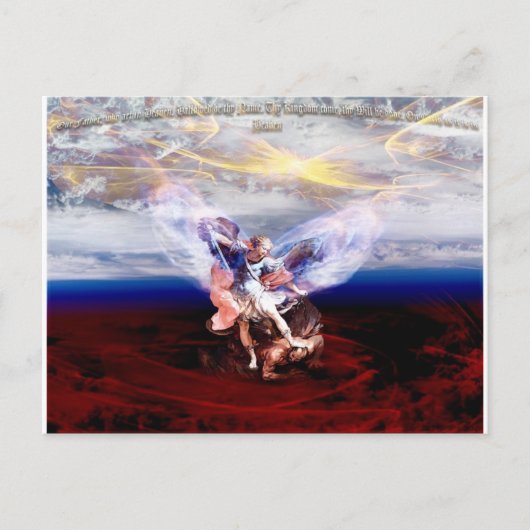 アーチエンジェル・マイケル・コンバサーズ ポストカード (正面)
