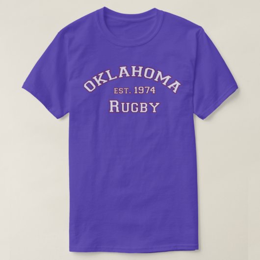 アーチオクラホマラグビー Tシャツ (デザイン正面)