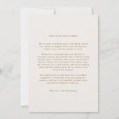 アーチカスタムー光シンプルベビー誕生 案内状 (裏面)