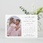 アーチカレンダー写真 Save the Date ご案内 招待状 (スタンド正面)