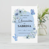 アーチキンセアニェラフローラベビーブルー セーブザデート (スタンド正面)