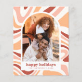 アーチグルーヴモダンィークリスマスホリデーフォトバジェット (正面)