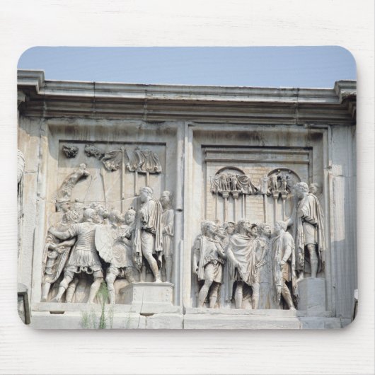 アーチコンスタンチーヌからの詳細 マウスパッド (正面)