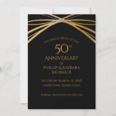 アーチスタイリッシュゴールデン50周年保存日 セーブザデート (正面)