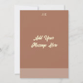 アーチスタイル結婚ズフラットサンキューカード サンキューカード (裏面)