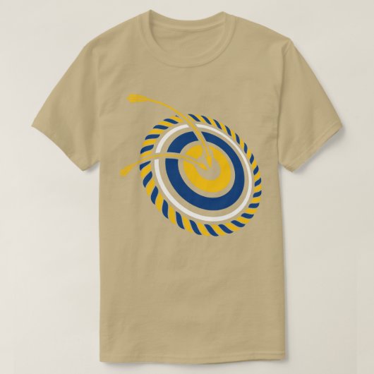 アーチスポーツ射手アーチェリー矢印と弓(10) Tシャツ (デザイン正面)