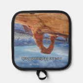 アーチス国立公園おみやげ磁石 鍋敷き (正面)