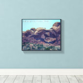 アーチス国立公園のポスター キャンバスプリント (インサイチュ (ウッドフロア))